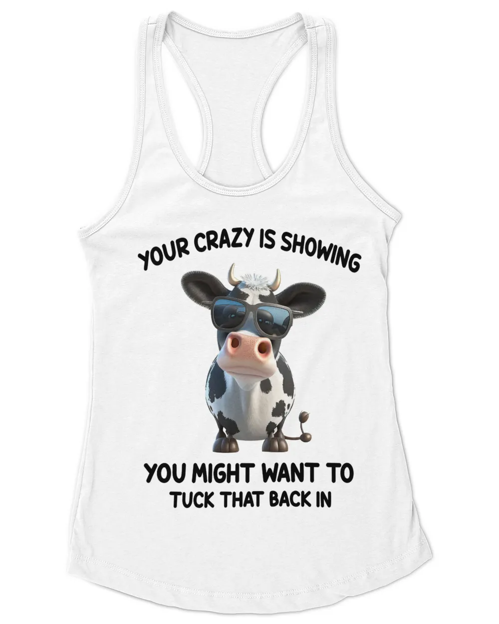 Cow Your Crazy Is Showing