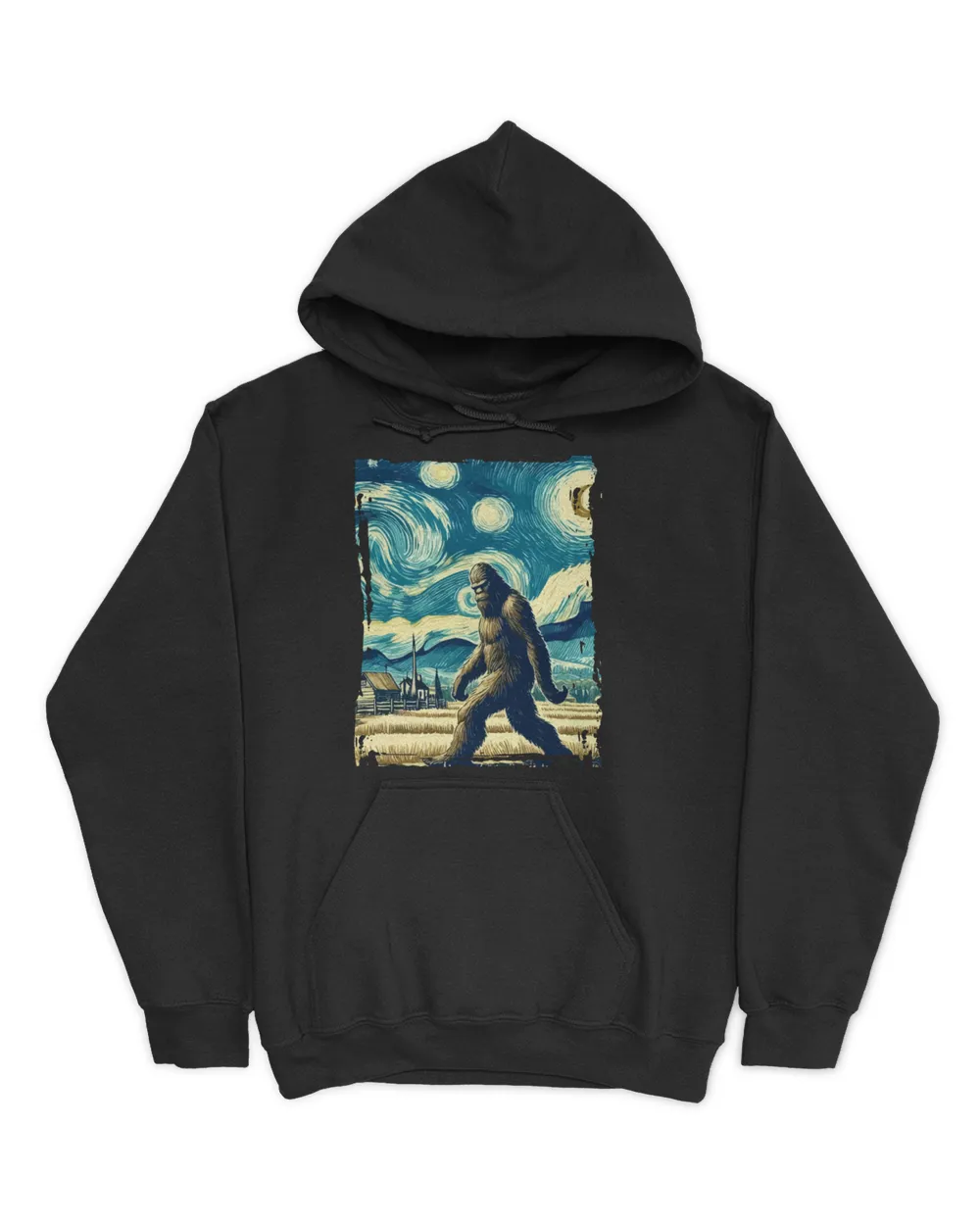 Starry Night Bigfoot