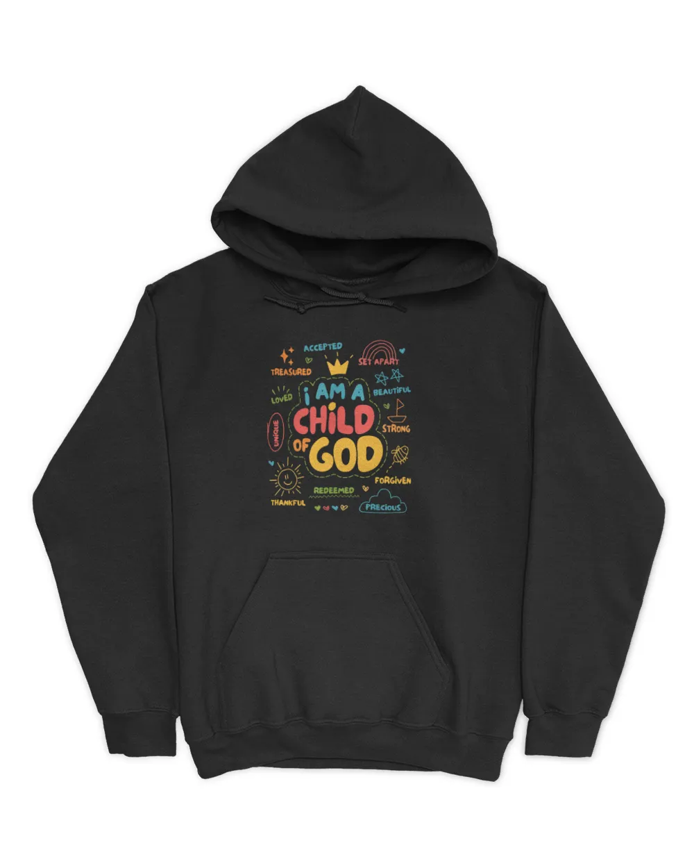 I Am A Child Of God Christian Retro Jesus Faith Design Gifts T-shirt