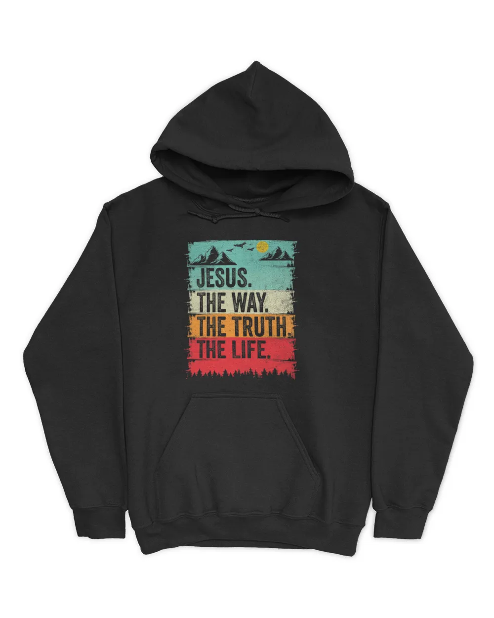 Jesus The Way Truth Life Women Men Kids Christian Worship