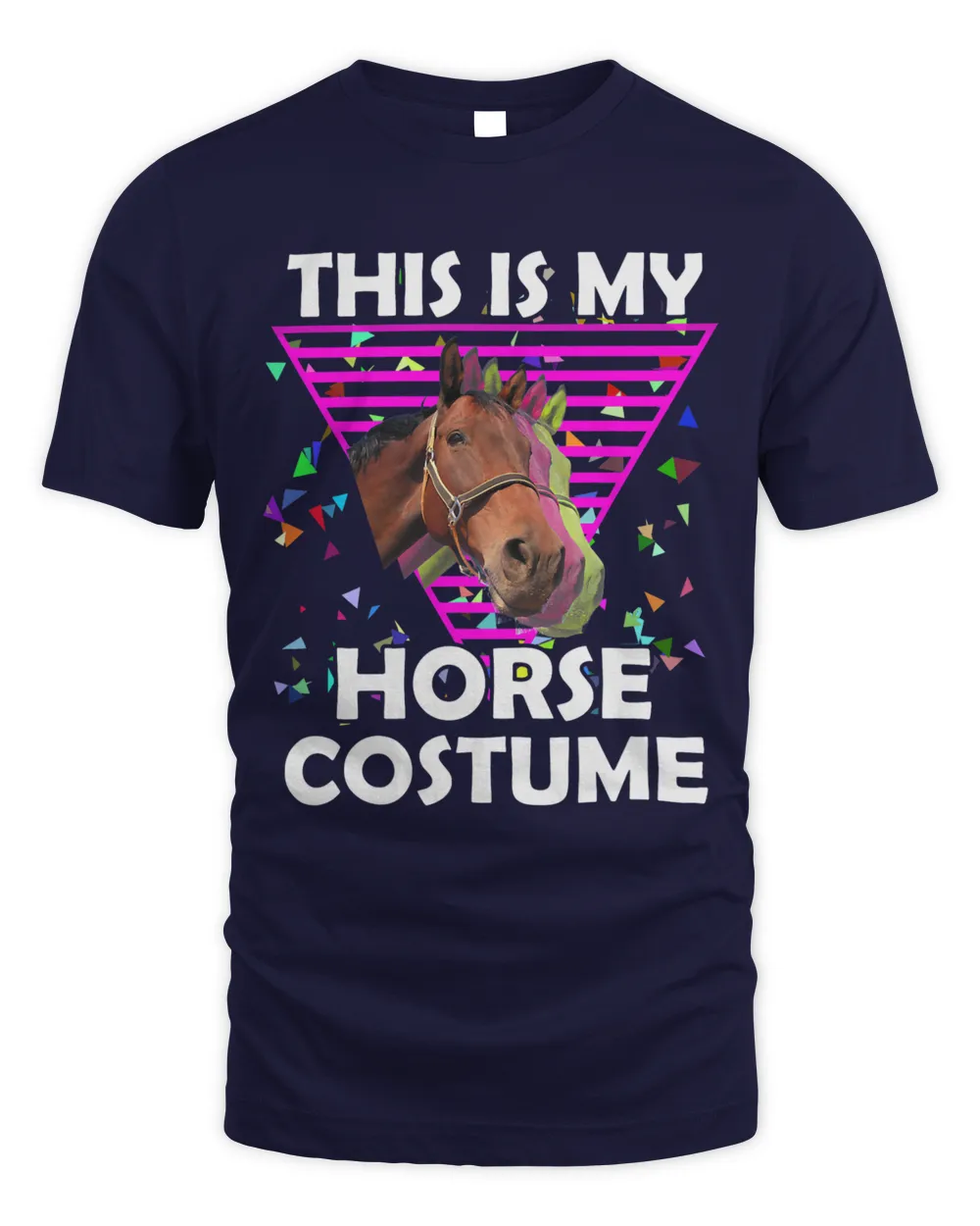 THIS IS MY HORSE COSTUME Funny Halloween Lazy Costume Retro