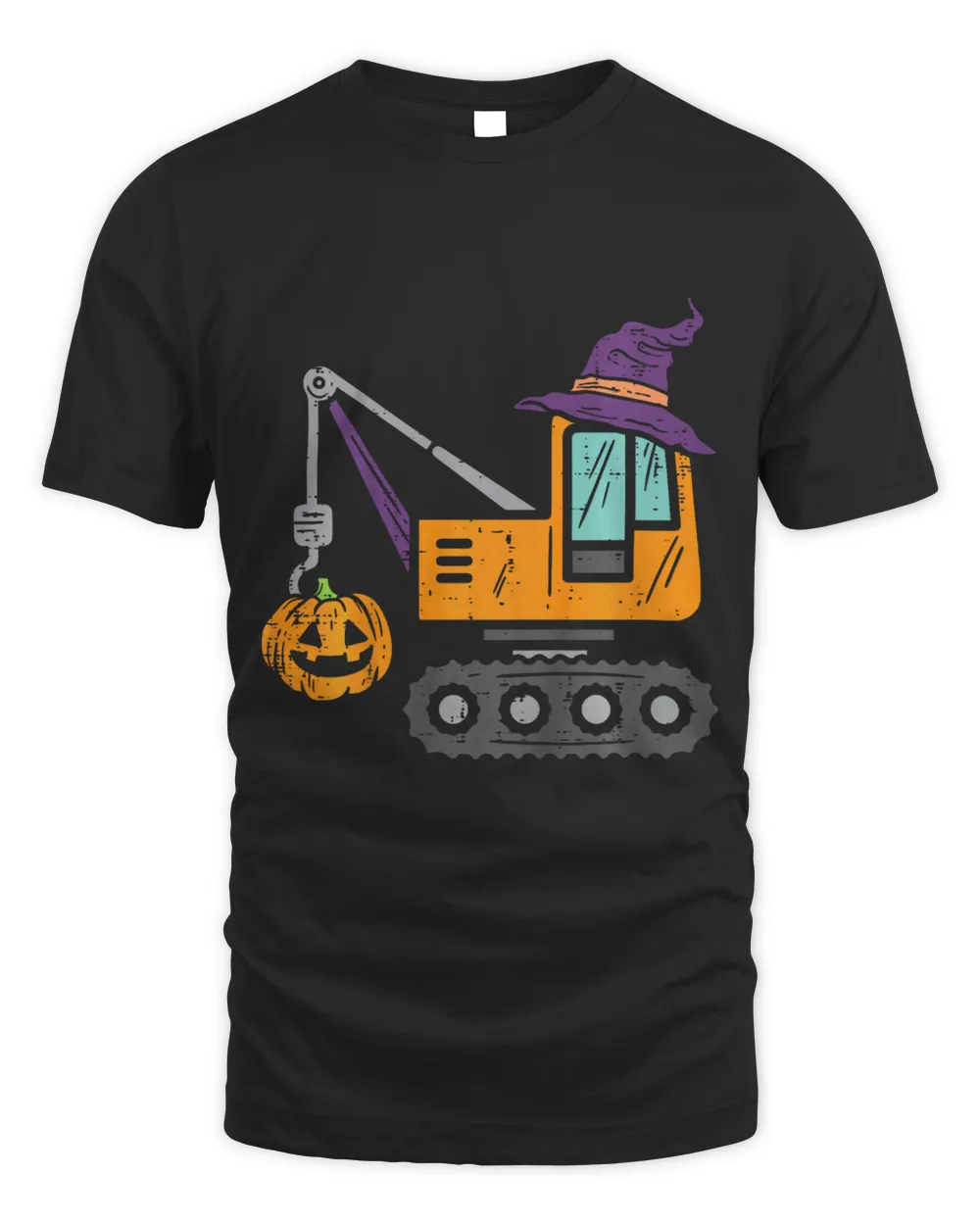 Kids Crane Truck Pumpkin Toddler Baby Boys Halloween Kids