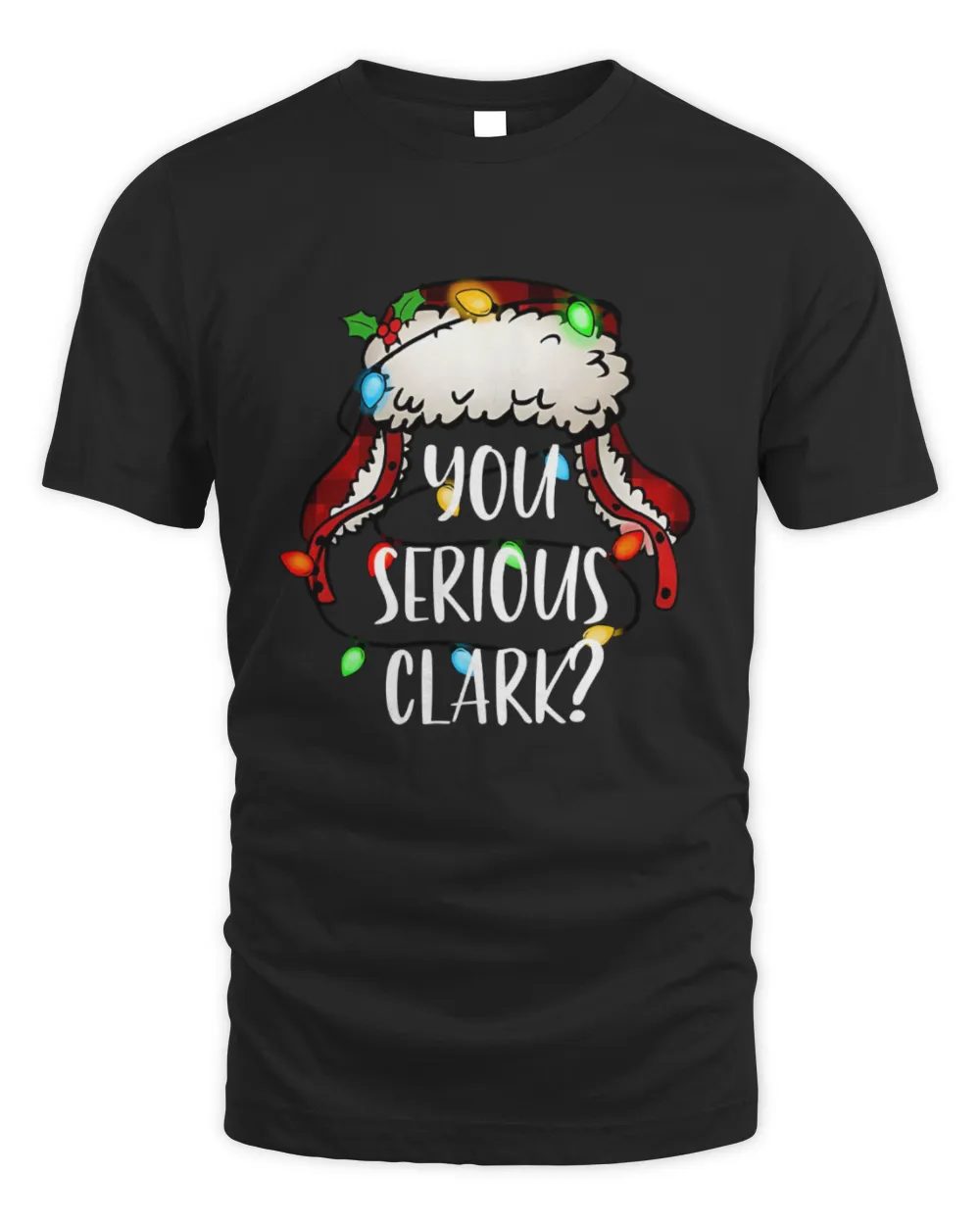 You Serious Cleark Unisex Standard T-Shirt (Overnight) black s