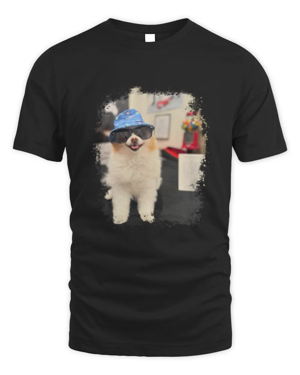 Koda is in The Woods 1 Unisex Standard T-Shirt (Overnight) black s