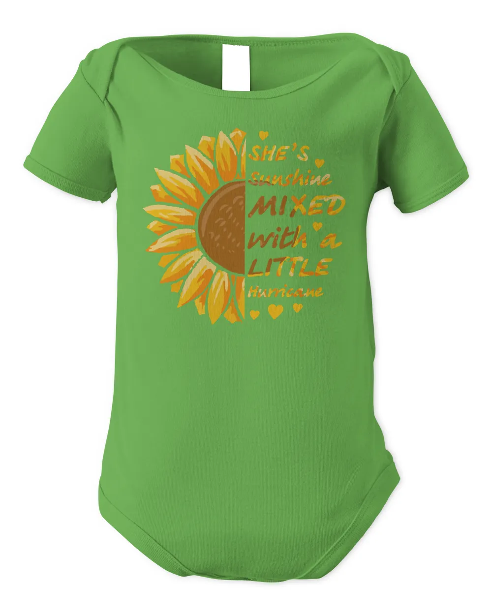 Mother Shes Sunshine Mixed with a little Hurricane Sunflower Funny Super Cute Sunflower Graphic Tee Smom