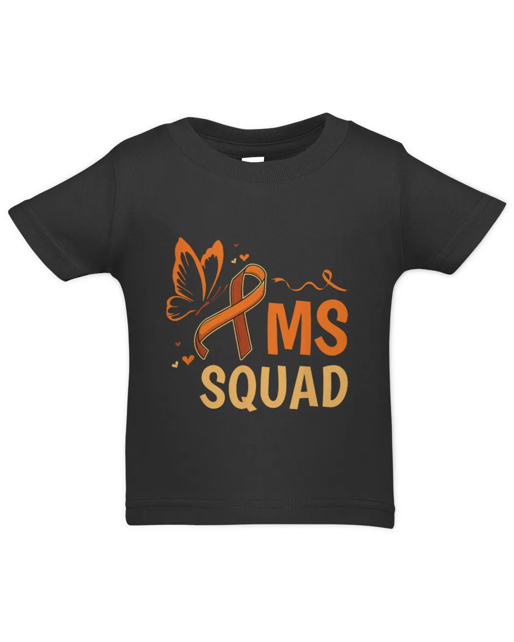 Orange Ribbon Warrior Fight March Family MS Squad