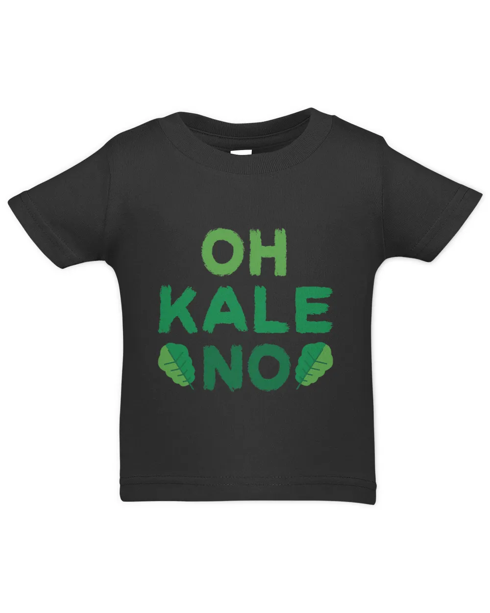 Oh Kale No Tshirt Funny healthy food graphic tee