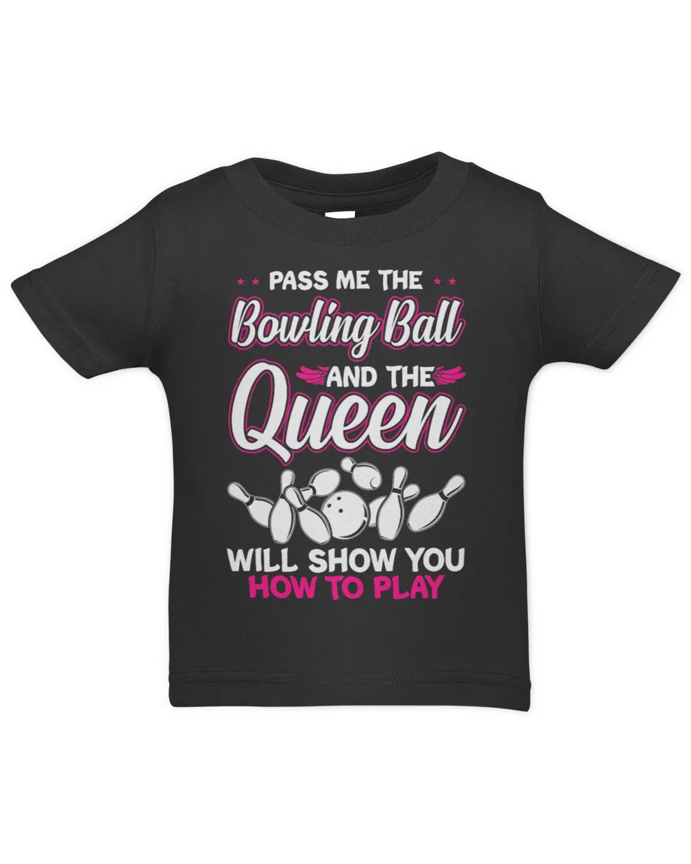 Womens Bowler Sport Bowling Love Queen Will Show You How To Bowl