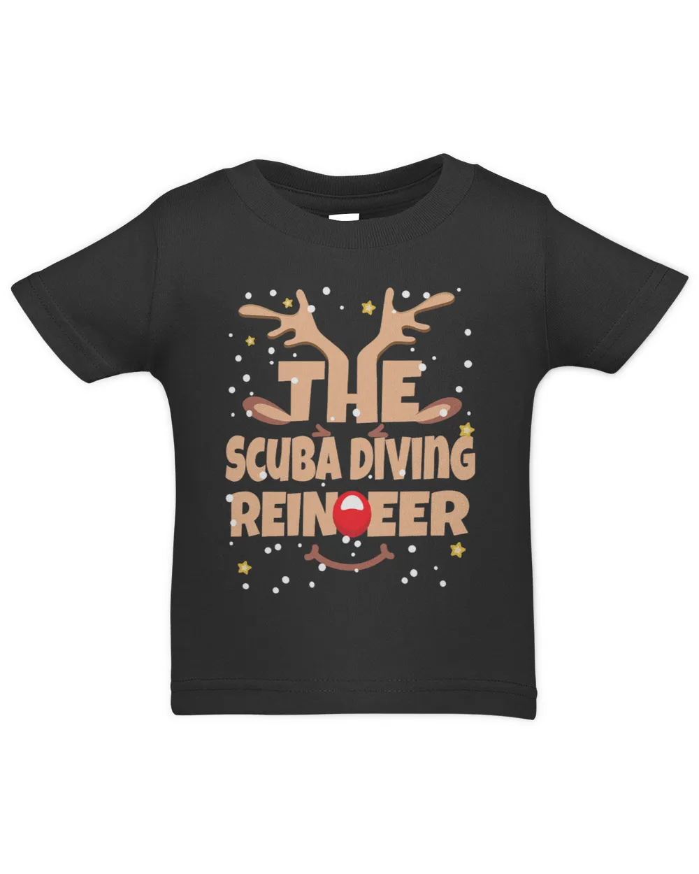 The Scuba Diving Reindeer Funny Christmas Pajama Family