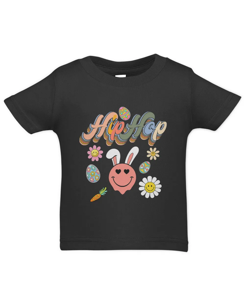 Groovy Easter Day Hip Hop Cute Rabbit Bunny Carrot HipHop