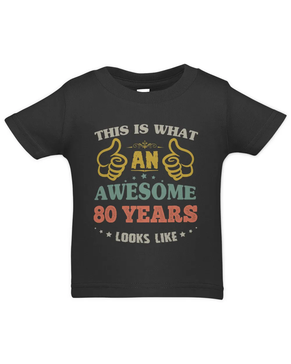 This Is What An Awesome 80 years Looks Like B Day Party Retr