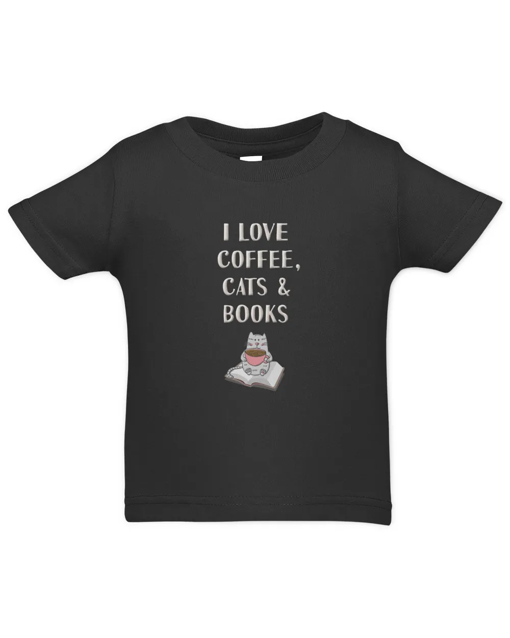 Coffee Cats _ Books Sweatshirt Cute Reading Sweatshirt Sweatshirt