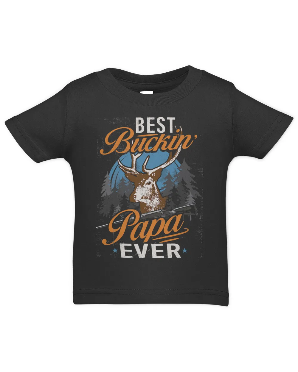 Best Buckin Papa Best Papa Ever Gifts Funny Deer Hunter 3