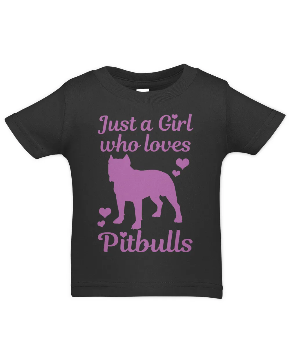 Womens Just A Girl Who Loves Pitbulls Pitbull Mom Dog Mama Gift