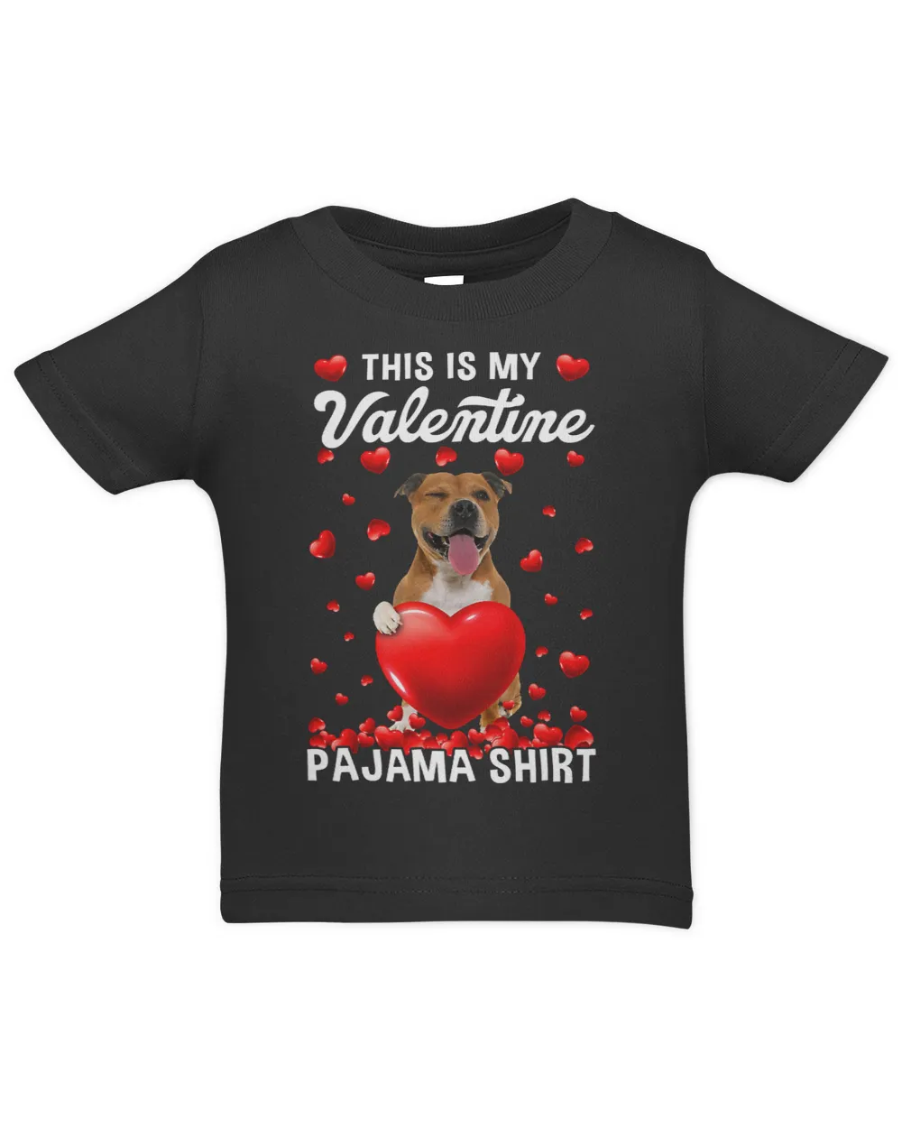 Bully Cute This Is My Valentine Pajama Pitbull Dog Puppy Lover 244 Pitbull Dog