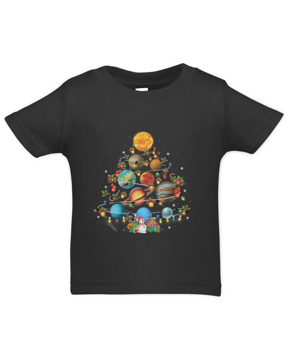 Solar System Planets Christmas Ornament Space Scientist