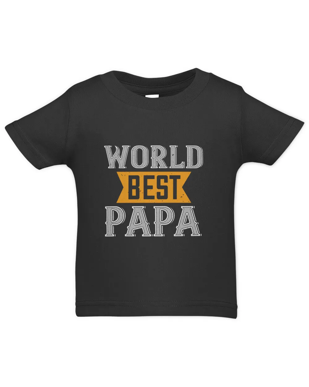World Best Papa 1 Papa T-shirt Father's Day Gift