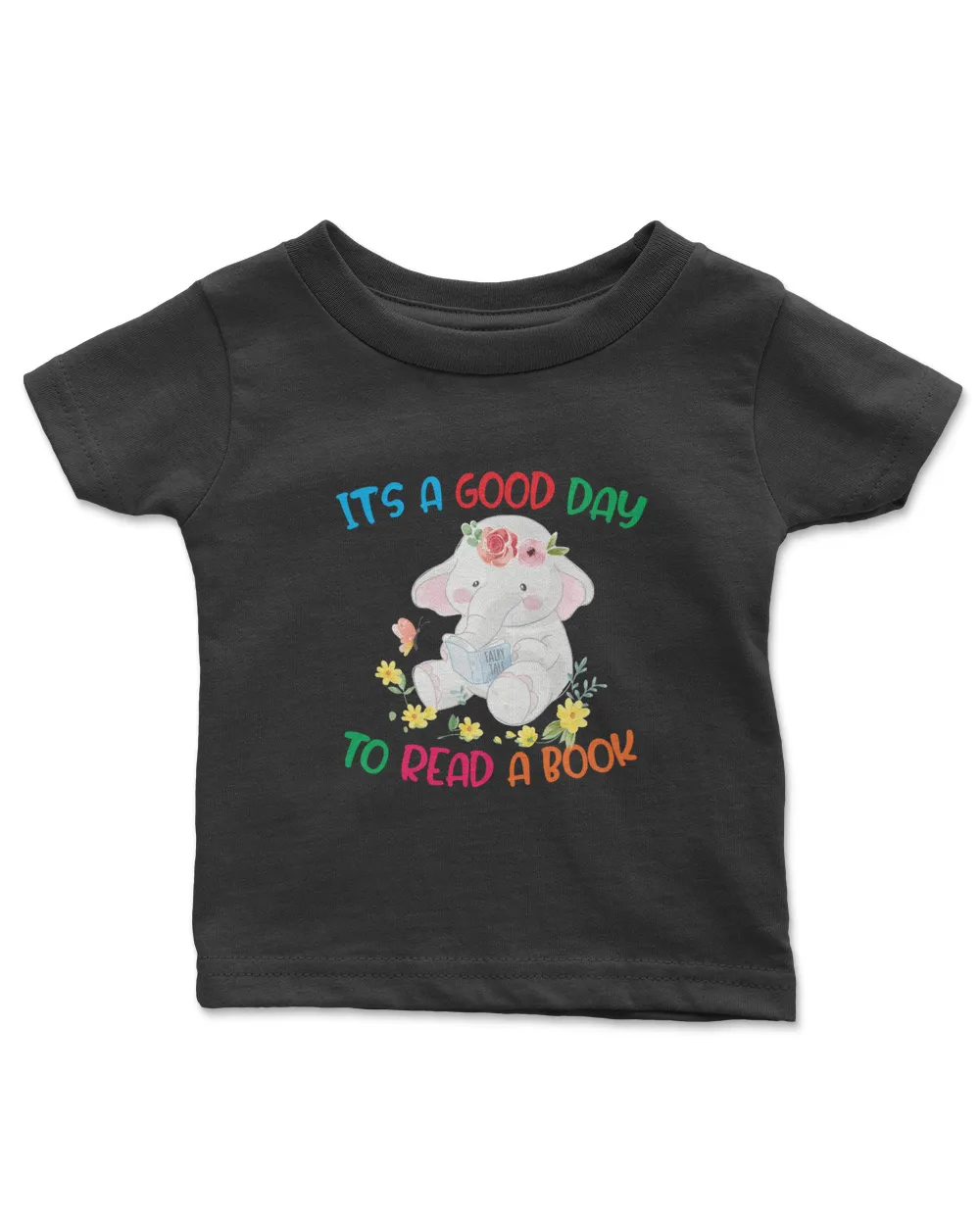 RD It's A Good Day To Read A Book Shirt, Cute Elephant Reading Shirt, Librarian Gift, Elephant And Piggie Books Shirt