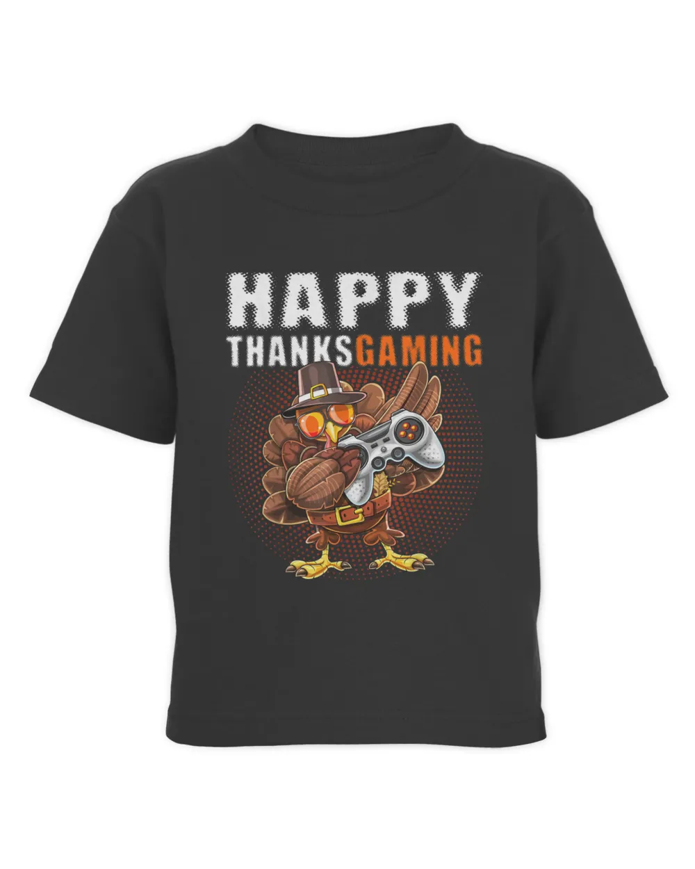 Happy Thanksgiving Video Game Dabbing Turkey Pilgrim