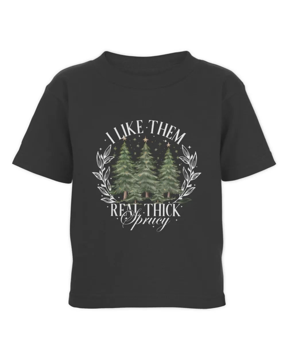 I Like Them Ream Thick Toddler Cotton Jersey T-Shirt black 2t