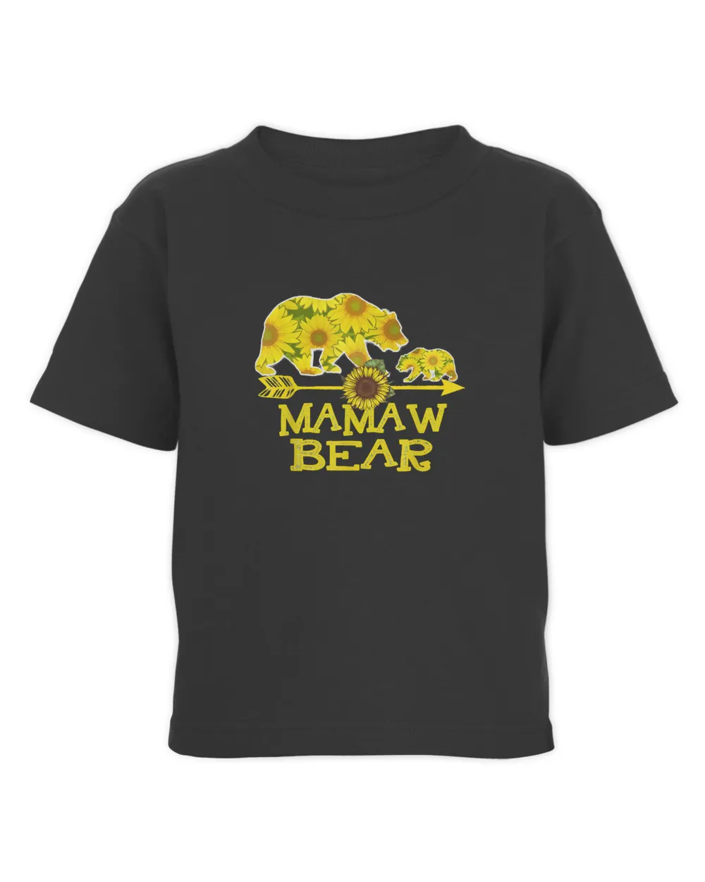 Mother Mamaw Bear Sunflower Funny Father 196mom