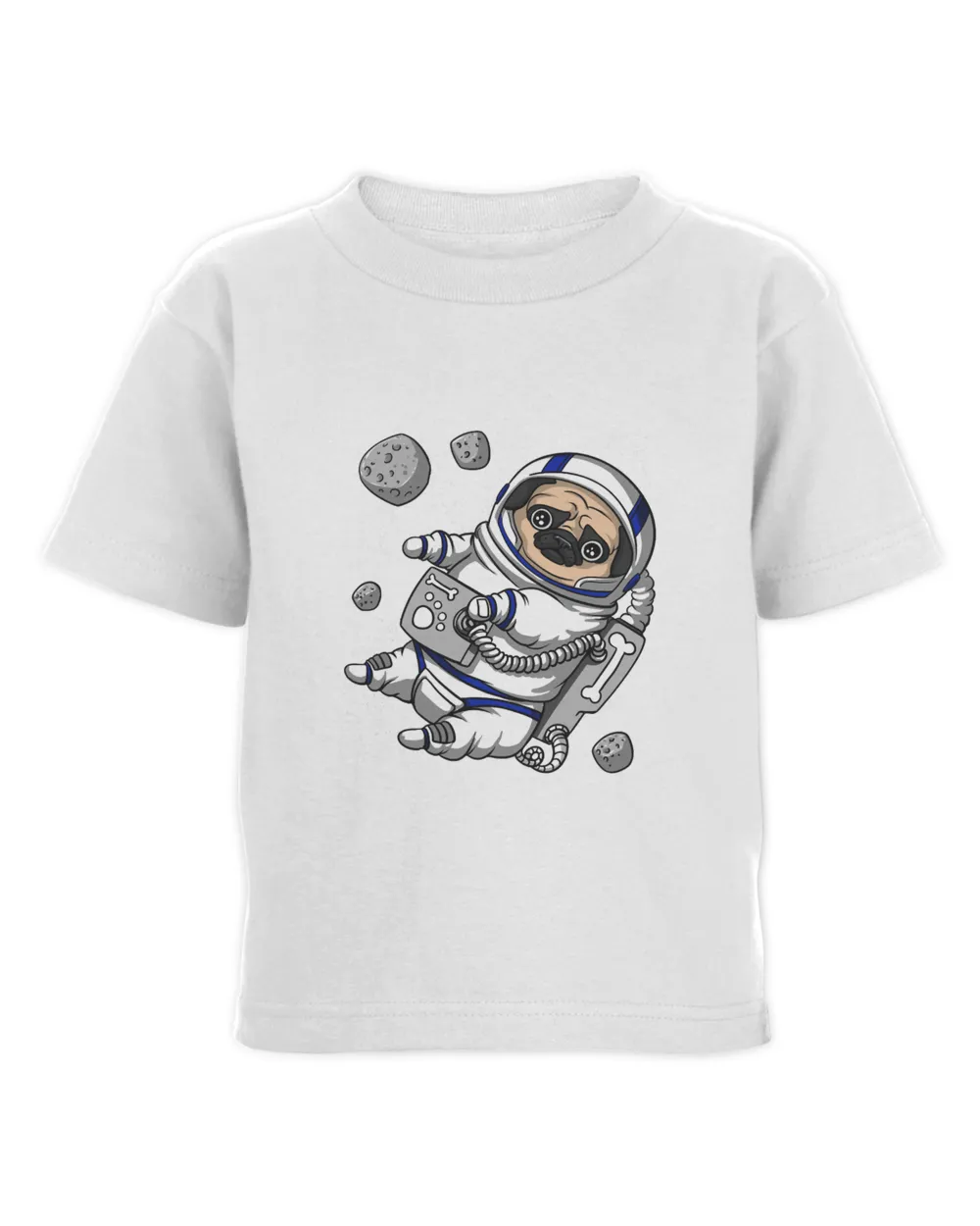 Pug Space Astronaut  Classic T-Shirt
