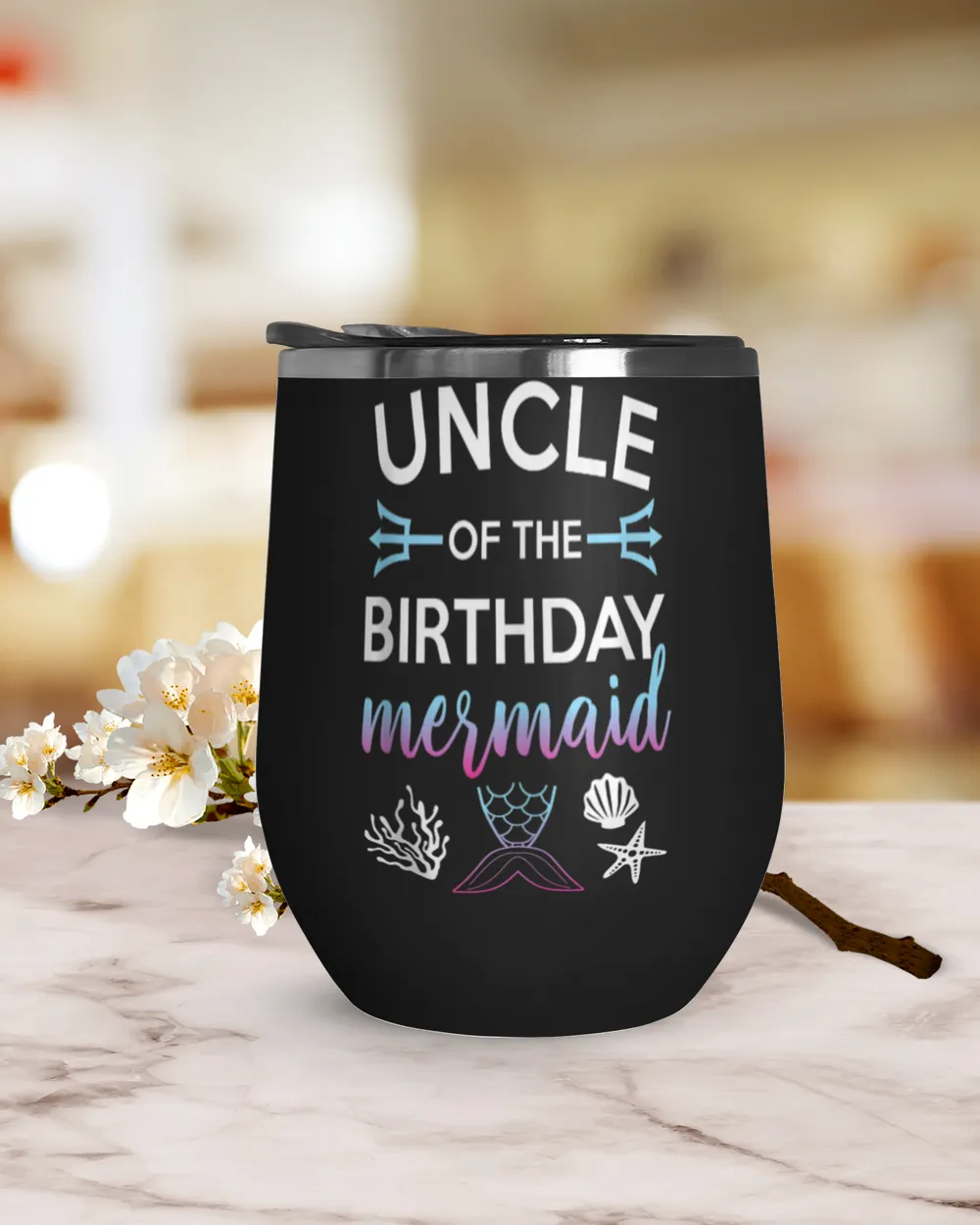 Uncle Of The Birthday Mermaid Family