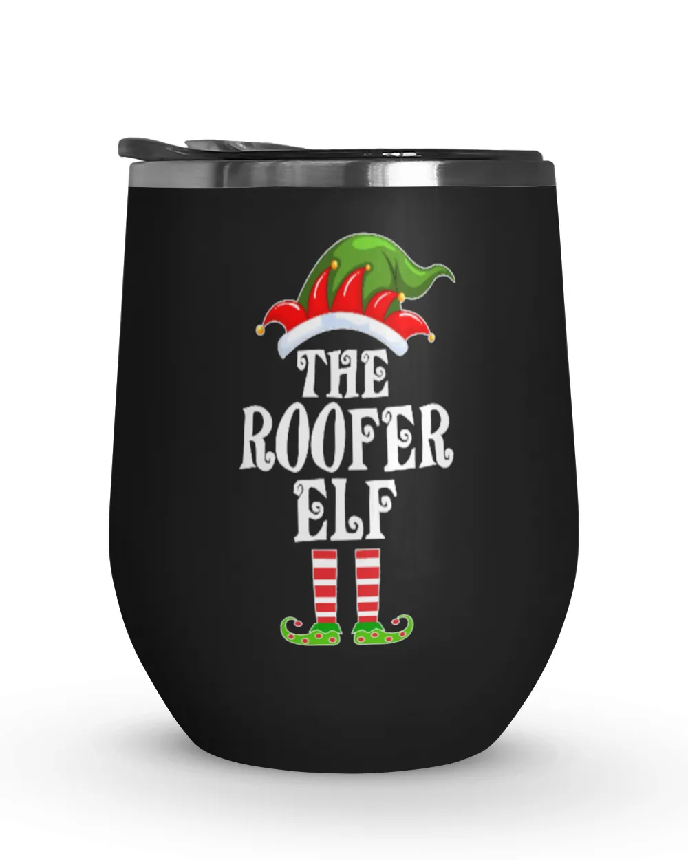 Roofer Elf Matching Family Group Christmas Party Pajama