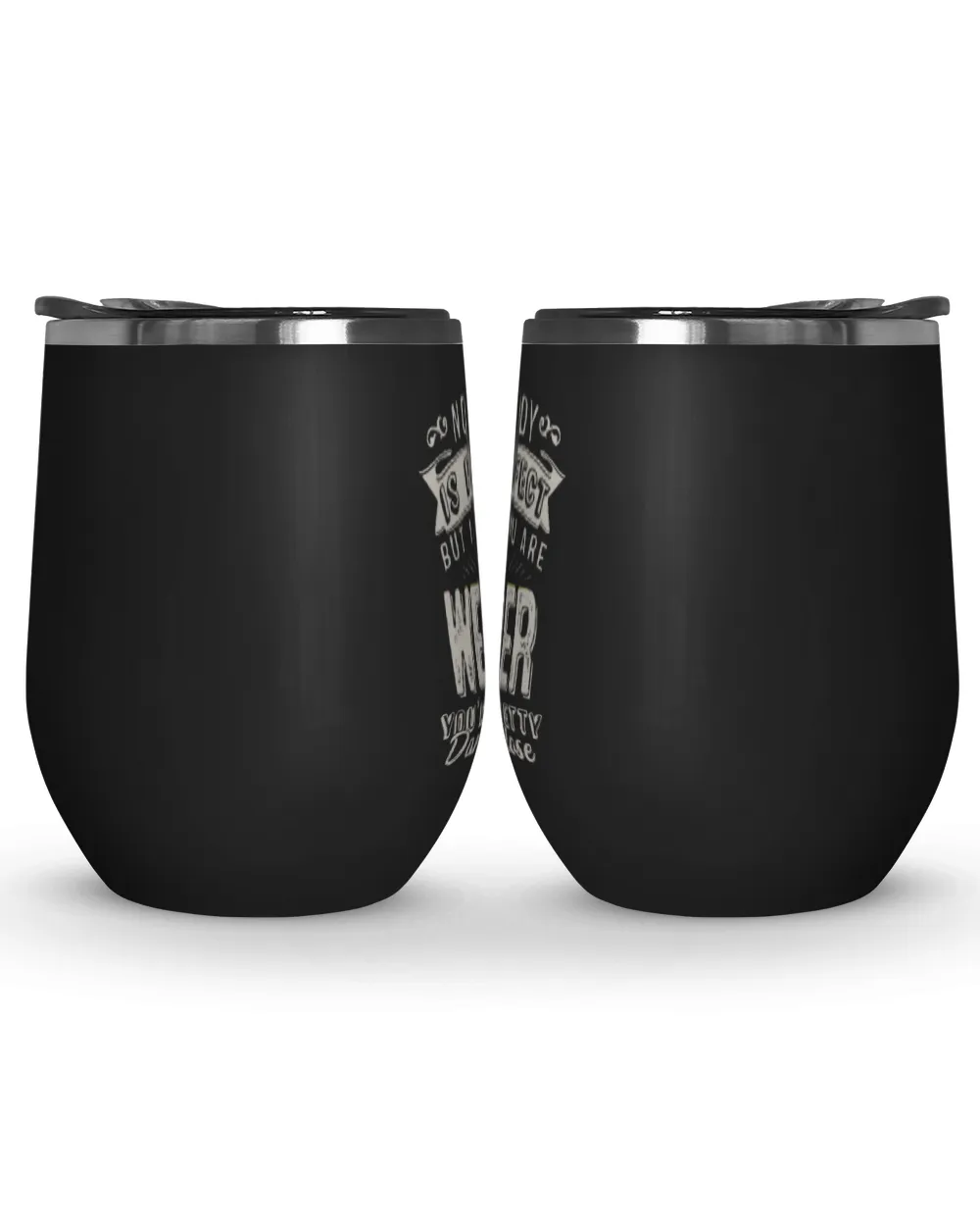 USL-94-Weber Wine Tumbler (12 oz) black 12oz