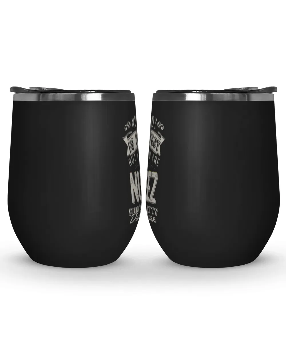 USL-94-Nunez Wine Tumbler (12 oz) black 12oz