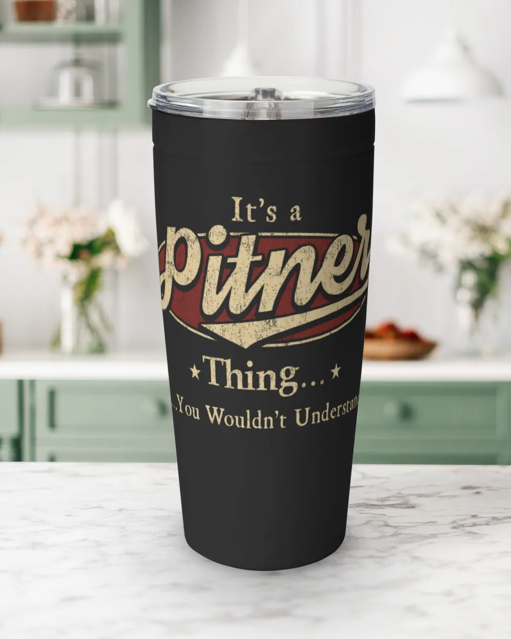 It's a PITNER Thing You Wouldn't Understand US23 Viking Tumbler (20oz) black 20oz