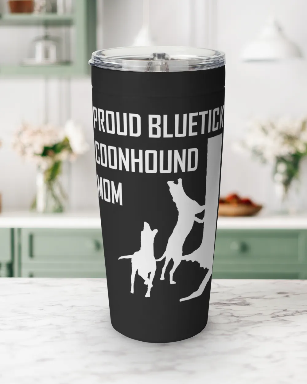 Proud Bluetick Coonhound Mom Coon Hunting Gift T-shirt