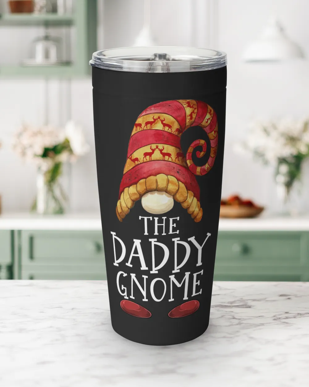 Funny The Daddy Gnome Christmas PJS Group Matching Family Xmas