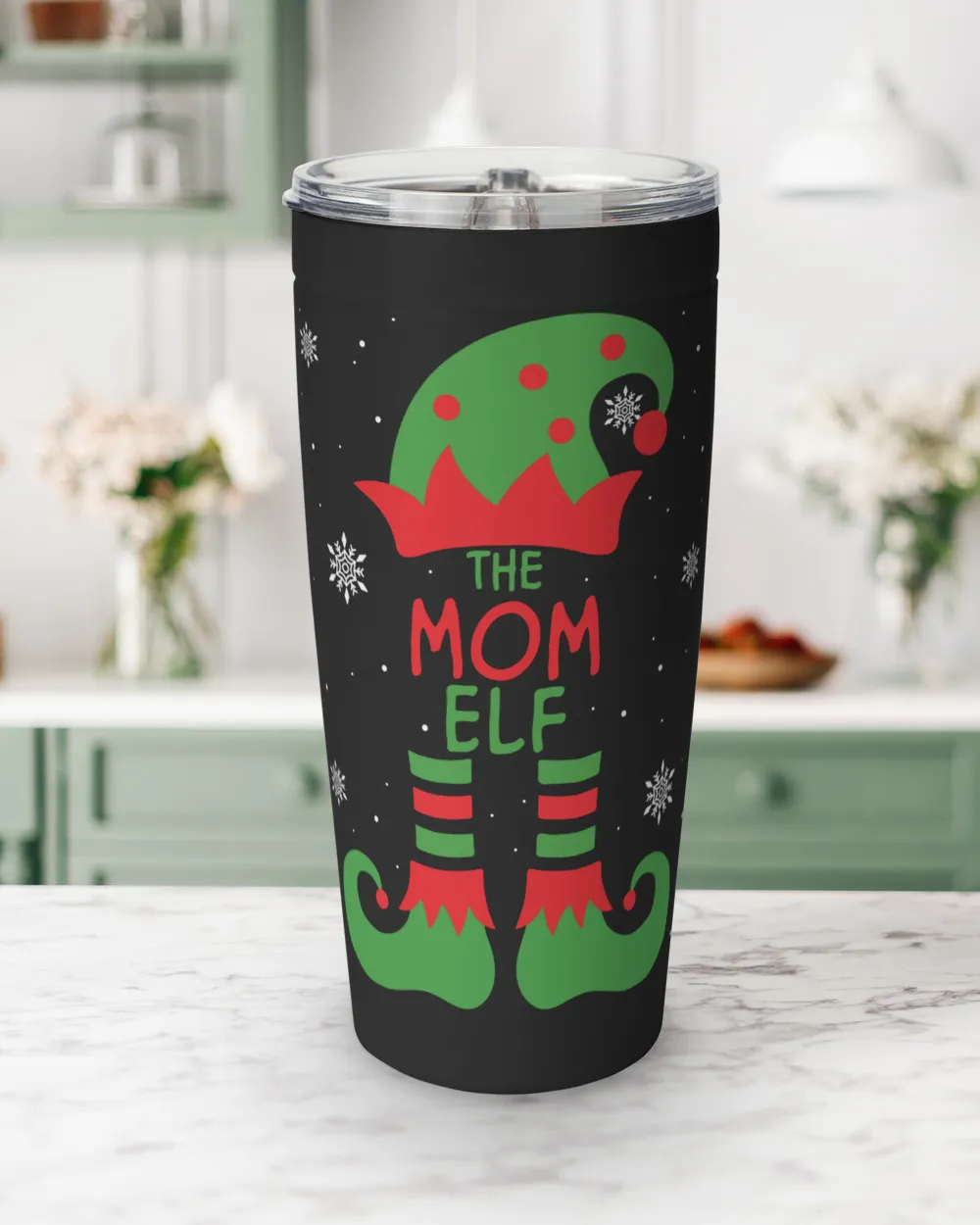 Mom Gifts Matching Family Funny Xmas The Mom ELF Christmas PJS Group