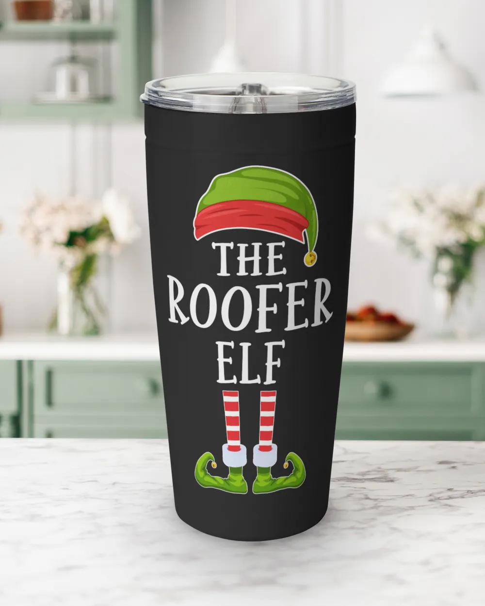 The Roofer Elf Family Matching Group Christmas Gift Funny