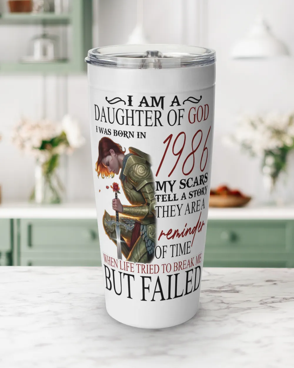 1986 USA58 Viking Tumbler (20oz) white 20oz