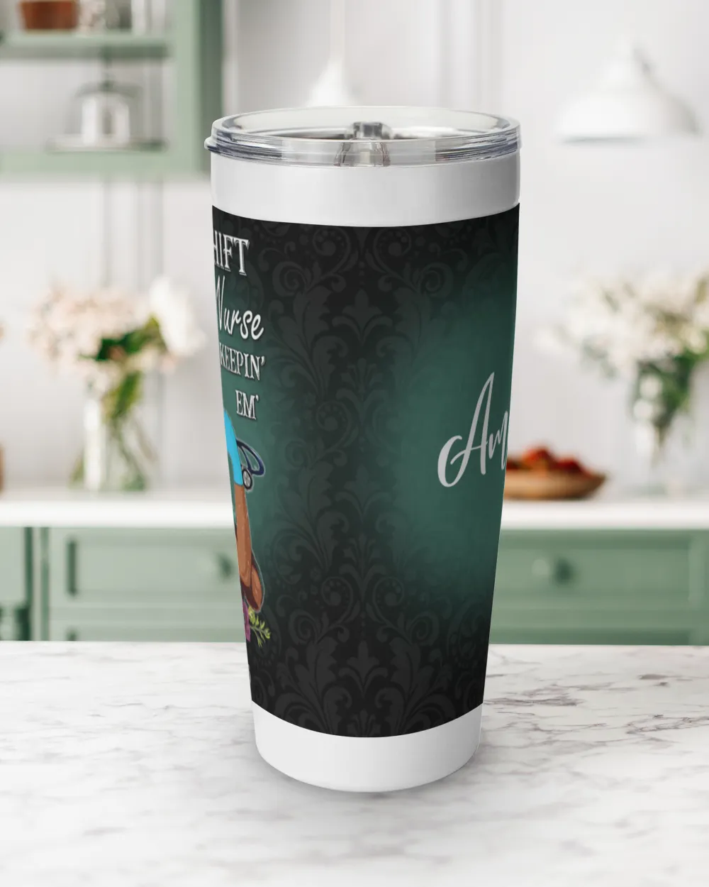 Personalized Custom Nurse Life Tumbler