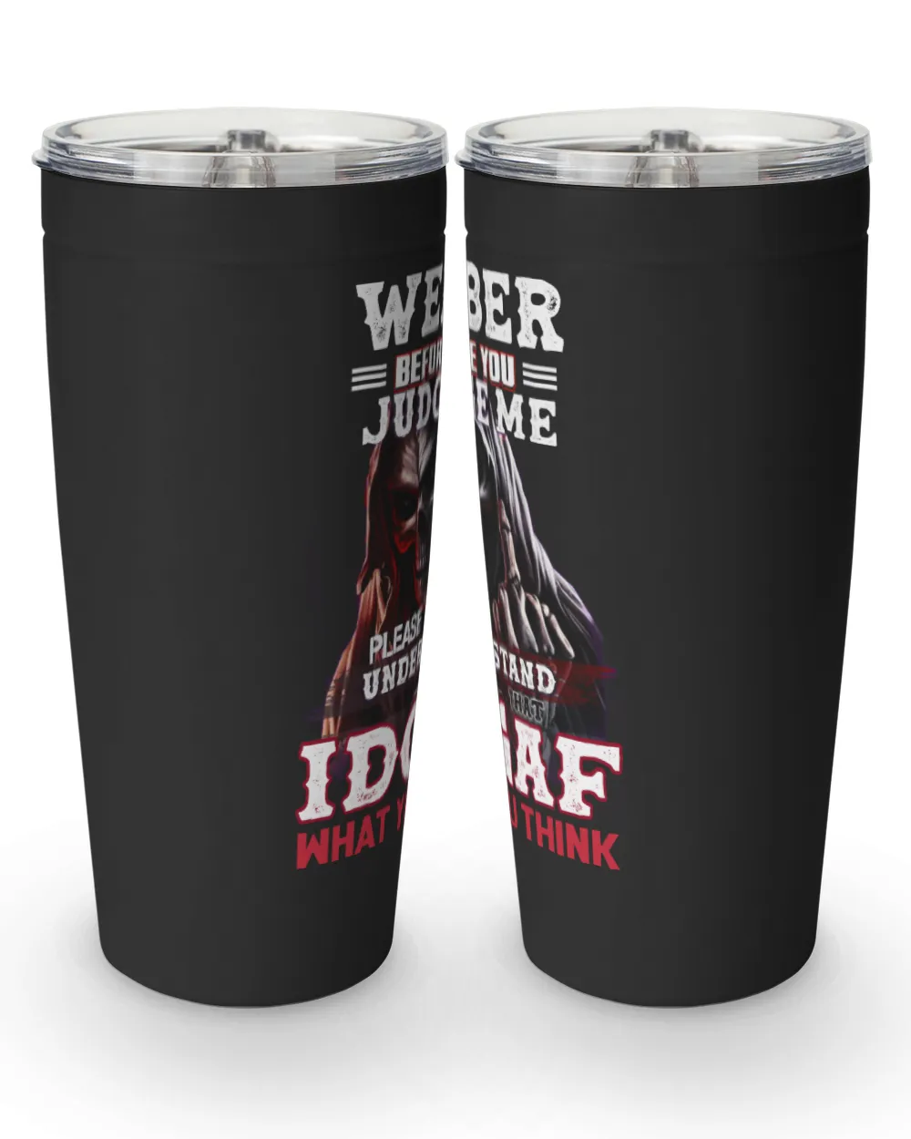 USL-45-Weber Viking Tumbler (20oz) black 20oz