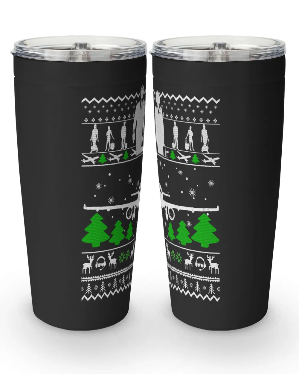 Merry Christmas Viking Tumbler (20oz)