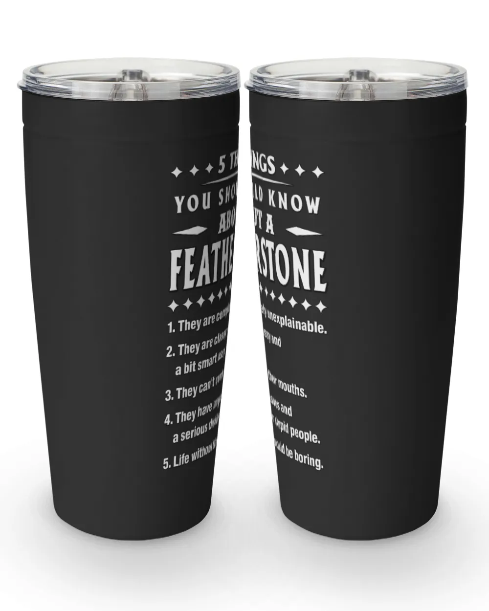 Fbus06796 Featherstone H68 Viking Tumbler (20oz) black 20oz