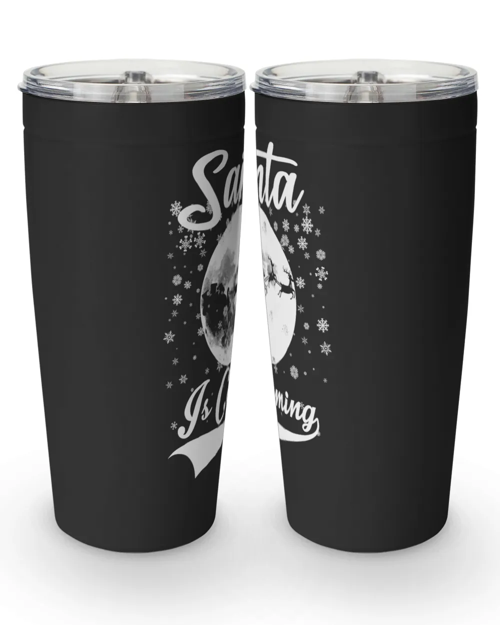 Santa Is Coming Viking Tumbler (20oz)