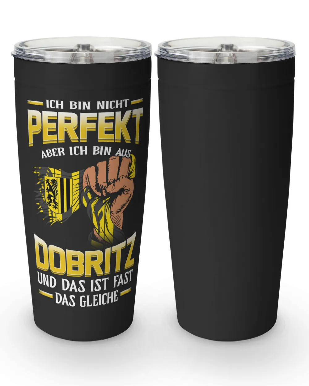 Sachsen-DOBRITZ Viking Tumbler (20oz) black 20oz