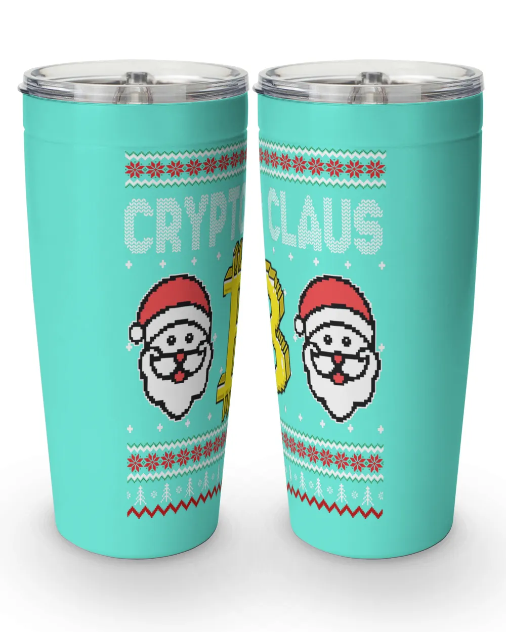 Crypto Claus B Tumbler