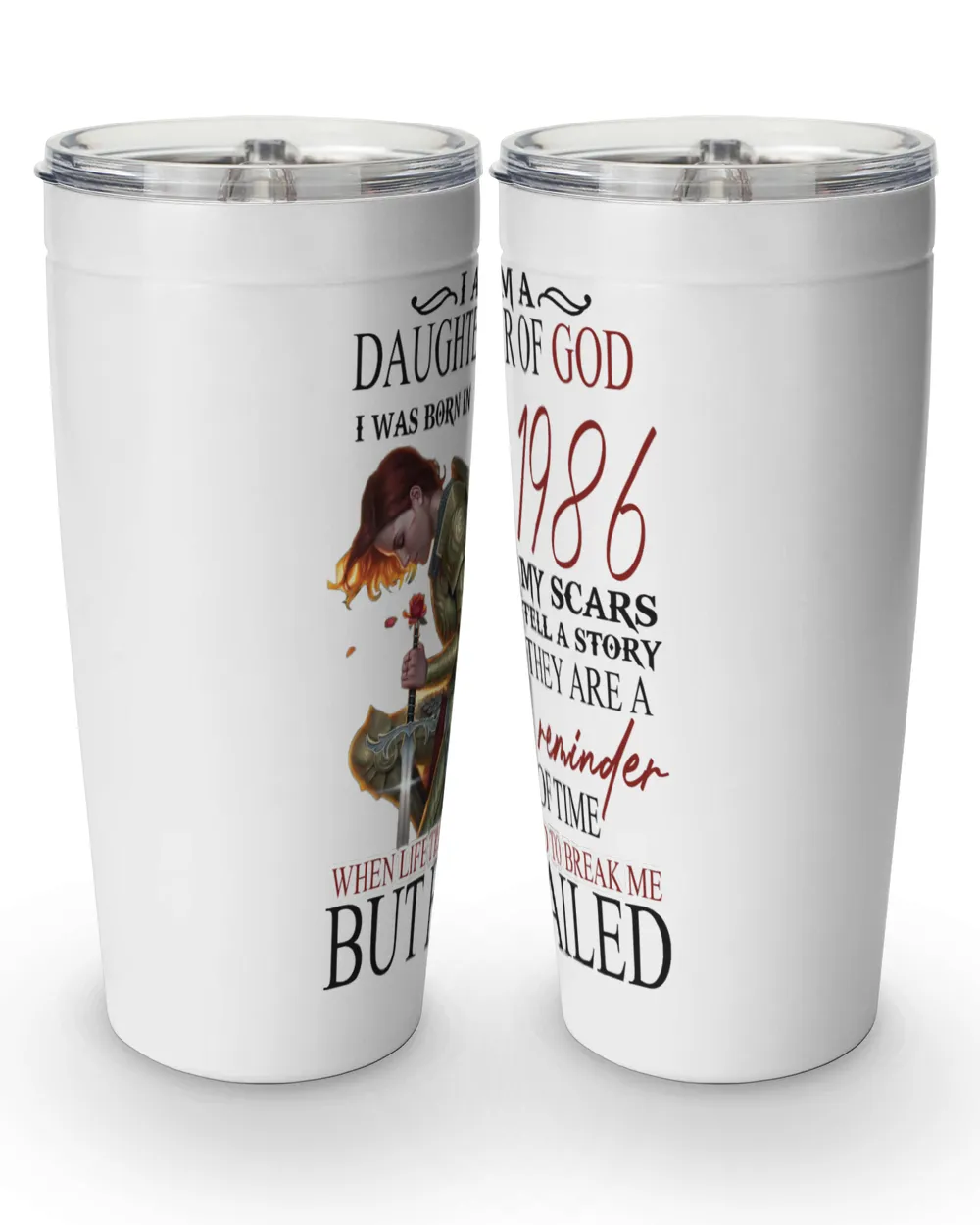 1986 USA58 Viking Tumbler (20oz) white 20oz