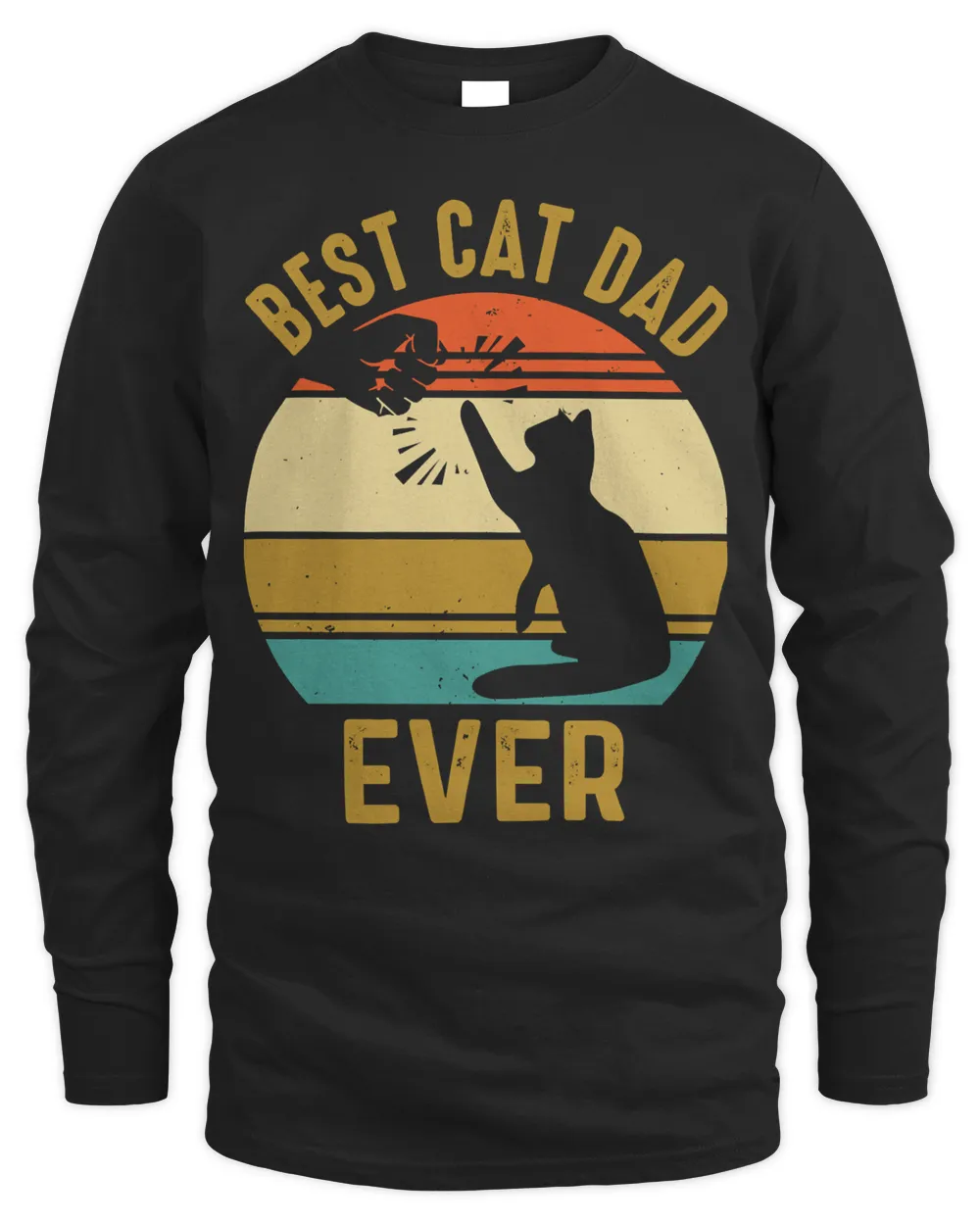 Kitty Vintage Best Cat Dad Ever 21 Cat