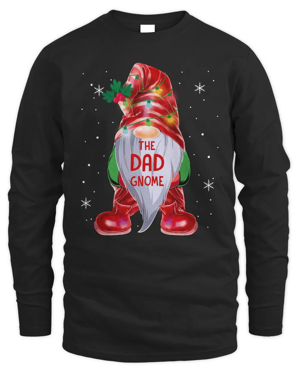 Funny The Dad Gnome Christmas Pajama Group Matching Family ELF Xmas Gifts
