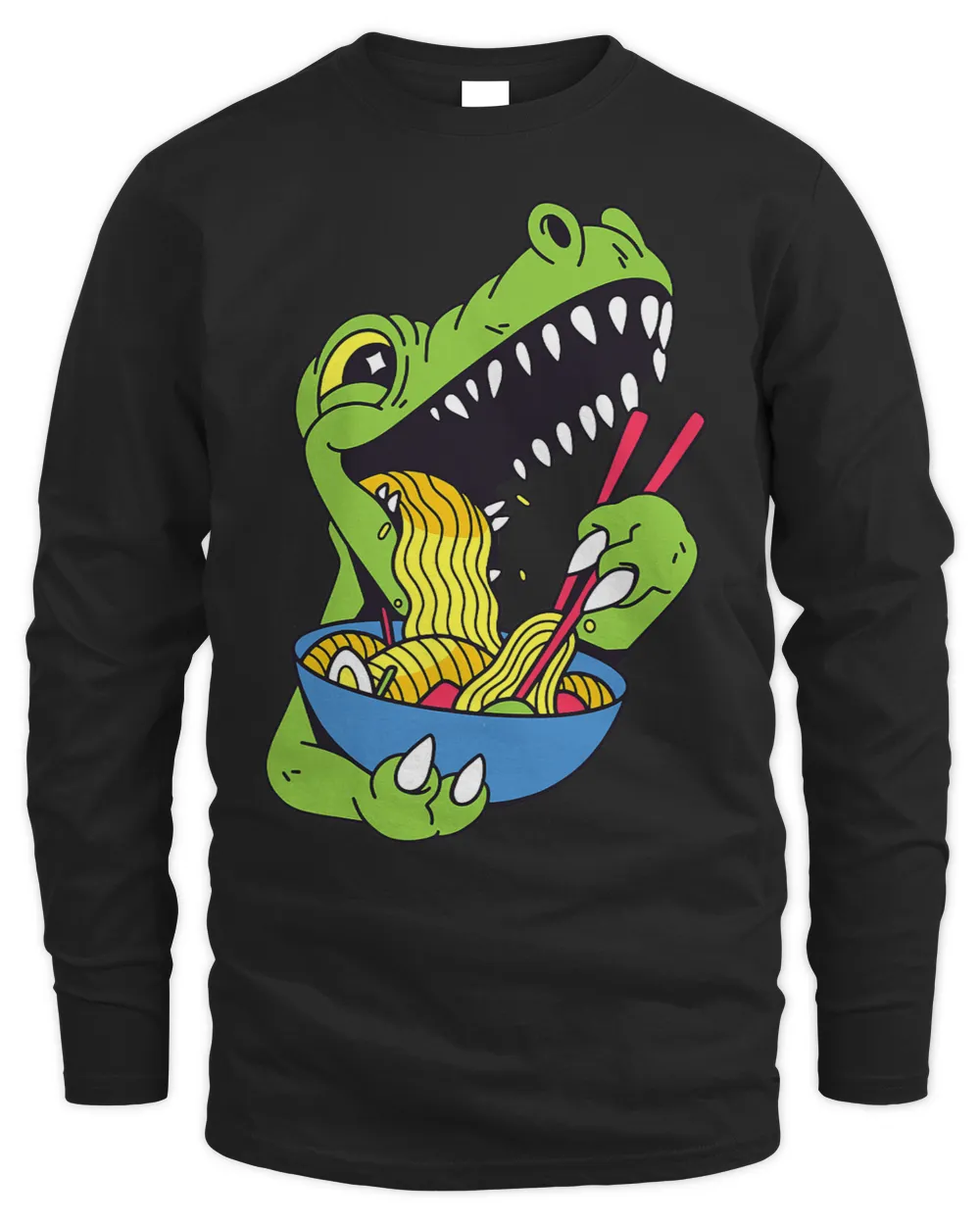Ramen Dinosaurs Asian Food Dino Japanese Noodles Soup TRex