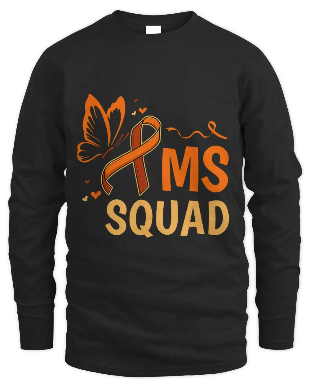 Orange Ribbon Warrior Fight March Family MS Squad