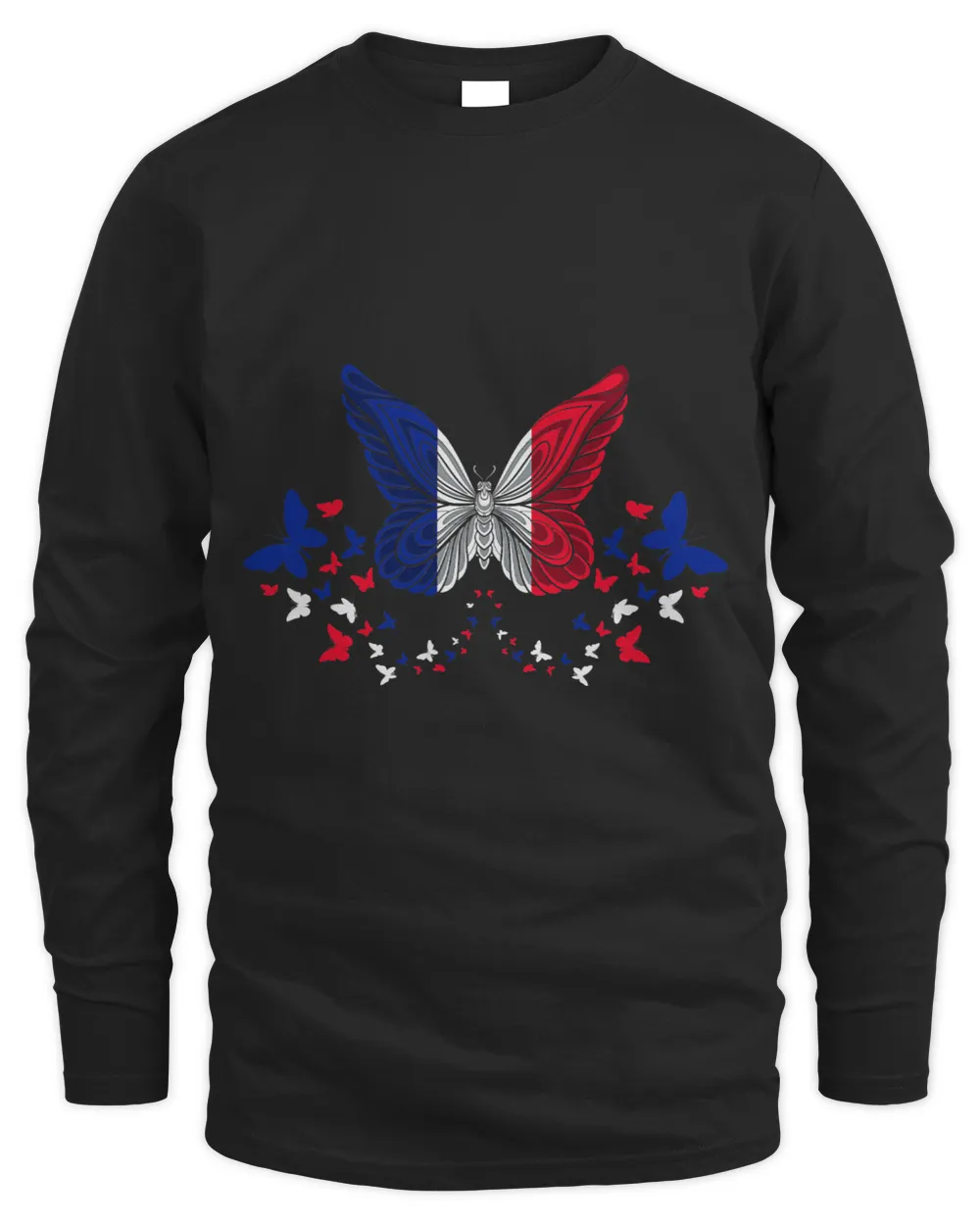 France French France Flag Butterflies
