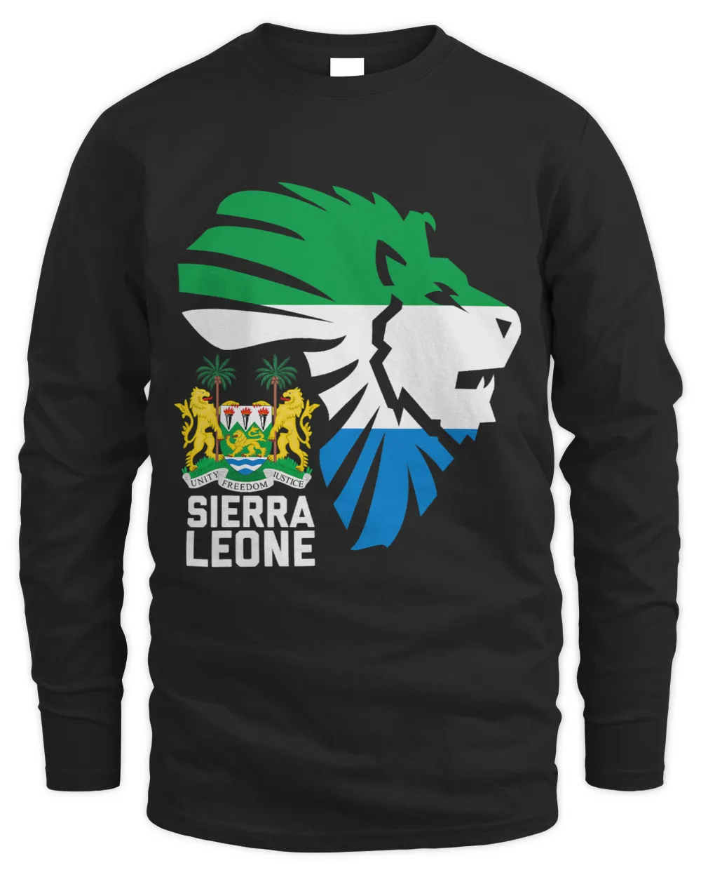 Sierra Leone Seal Lion Africa Diaspora Gift